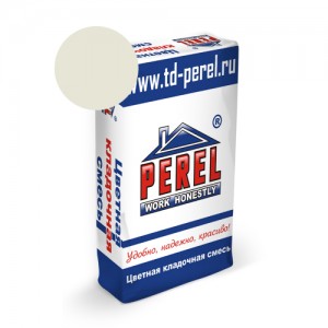ЦВЕТНОЙ КЛАДОЧНЫЙ РАСТВОР PEREL VL 0205 БЕЛАЯ